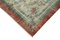 Tapis Reteint Main en Laine Beige, Turquie 4