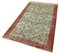 Overdyed Beige Anatolian Hand Knotted Small Rug 3
