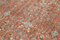 Roter Dekorativer Handgemachter Überfärbter Teppich aus Wolle 5