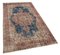 Beige Anatolian Hand Knotted Wool Vintage Rug, Image 2