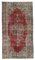 Overdyed Beige Anatolian Hand Knotted Small Rug 1