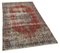 Red Decorative Handmade Wool Overdyed Rug, Image 2