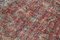 Tappeto vintage fatto a mano in lana rossa, Turchia, Immagine 5