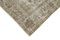 Beige Traditional Hand Knotted Wool Overdyed Runner Rug, Image 4