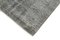 Orientalischer handgewebter grauer Oriented Overdyete Läufer Teppich 4