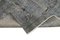 Orientalischer handgewebter grauer Oriented Overdyete Läufer Teppich 6