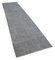 Orientalischer handgewebter grauer Oriented Overdyete Läufer Teppich 2