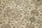 Beige Anatolian Antique Tissé Overdyed Runner Carpet 5
