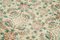 Beigefarbener anatolischer Teppich aus handverknüpfter Wolle in Beige 5