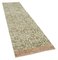 Beige Anatolian  Hand Knotted Wool Overdyed Runner Rug 2