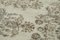 Floraler Orientalischer Handgewebter Überfärbter Teppich aus Wolle 5