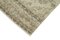 Handgewebter beige anatolischer antiker Teppich in Überfärbung 4