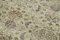 Handgewebter beige anatolischer antiker Teppich in Überfärbung 5