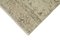 Beige Oriental Hand Knotted Wool Overdyed Runner Rug, Image 4