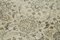Handgewebter beige anatolischer antiker Teppich in Überfärbung 5