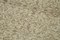 Alfombra de pasillo sobreteñida tradicional de lana beige hecha a mano, Imagen 5