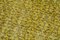 Alfombra de pasillo sobreteñida oriental de lana hecha a mano en amarillo, Imagen 5