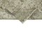Dekorativer handgewebter Antiker Antiker Teppich in Überfärbter Optik 6
