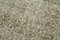 Alfombra de pasillo decorada beige hecha a mano de lana sobreteñida, Imagen 5