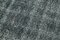 Alfombra de pasillo turca gris anudada a mano de lana tejida a mano, Imagen 5