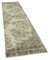 Dekorativer handgewebter Antiker Antiker Teppich in Überfärbter Optik 2