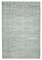 Grey Traditional Handwoven Antique Large Overdyed Rug 1