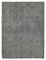 Grey Oriental Handmade Wool Large Overdyed Rug, Image 1