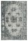 Tappeto grigio anatolico di lana annodato a mano, Immagine 1