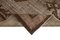 Alfombra Anatolian de lana tejida a mano sobreteñida en marrón, Imagen 6