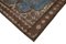 Handgemachter Brauner Überfärbter Teppich aus Wolle 4