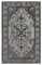 Grey Turkish Handmade Wool Overdyed Rug, Image 1