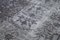 Tappeto grigio fatto a mano con lavorazione a mano, Turchia, Immagine 5