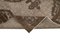 Antiker Handgewebter Teppich aus geschnitztem Braunem Stoff in Braun 6