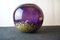 Amethyst and Gold Color Murano Glass Vase, 1960s, Image 1