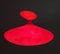E.T.A. Sat Red Ceiling Lamp by Guglielmo Berchicci for Kundalini, 1990s 2