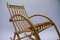 Vintage Rattan and Bamboo Rocking Chair, 1970s 7