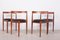 Tavolo da pranzo e 4 sedie Mid-Century in teak di Hans Olsen per Frem Røjle, anni '50, Immagine 19