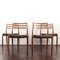 Model 78 Teak Dining Chairs by Niels Otto Møller for J.L. Møllers, 1960s, Set of 4 1