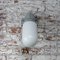 Industrielle Vintage Vintage Opalglas Wandlampe von Industria Rotterdam 6