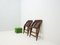 Mid-Century Scissors Folding Chairs by Arne Hovmand-Olsen for Jutex, Set of 2 5