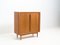 Mid-Century Teak Cabinet with Tambour Doors by Bernhard Pedersen for Bernhard Pedersen & Søn, Image 1