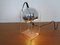 Lámpara de mesa italiana ajustable, años 60, Imagen 9