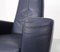 Vintage Blue Leather Lounge Chair by Gerard van den Berg for Label, 1990s 10