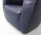 Fauteuil Vintage en Cuir Bleu par Gerard van den Berg pour Label, 1990s 9