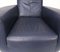 Vintage Blue Leather Lounge Chair by Gerard van den Berg for Label, 1990s 7