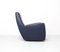 Fauteuil Vintage en Cuir Bleu par Gerard van den Berg pour Label, 1990s 4