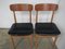 Leather Dining Chairs, 1950s, Italy, Set of 6 6