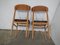 Leather Dining Chairs, 1950s, Italy, Set of 6 7