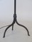 French Adjustable Wrought Iron Floor Lamp, 1940s, Image 6