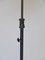 French Adjustable Wrought Iron Floor Lamp, 1940s 10